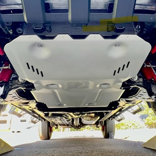 Image of 6MM Front Skid Plate Fits for 2024-2026 Toyota Tacoma TRD Offroad & TRD Pro & Trailhunter Guard Plate Engine Guard Cover Chassis Underbody Protection