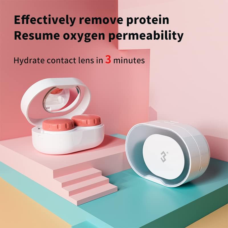 Miniatura 5 de Máquina de hidratación de lentes de contacto 3N, debe utilizarse con la máquina limpiadora de lentes de contacto de la serie MV, lente suave de