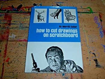 Hardcover How to Cut Drawings on Scratchboard Book