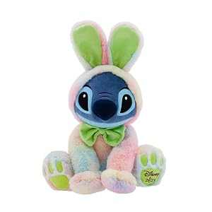 Disney Store Official Easter Plush - Cute Plushies with Pastel Dyes Floppy Ears and Cottontail - Soft Kids