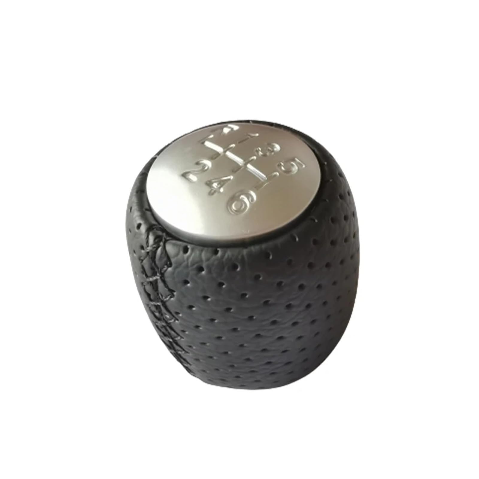 Polvane 6-Speed-Silver Gear Shift Lever Knob 5 6 For Speed Car Shift Knob Gear For Alfa For Romeo 159 Brera For Spider 2005-2011(6-Speed-Silver)