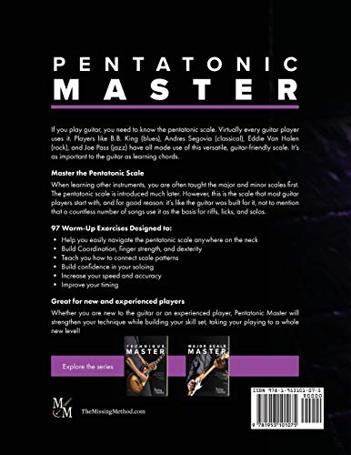 Snapklik.com : Pentatonic Master: 97 Warm-ups To Revolutionize Your