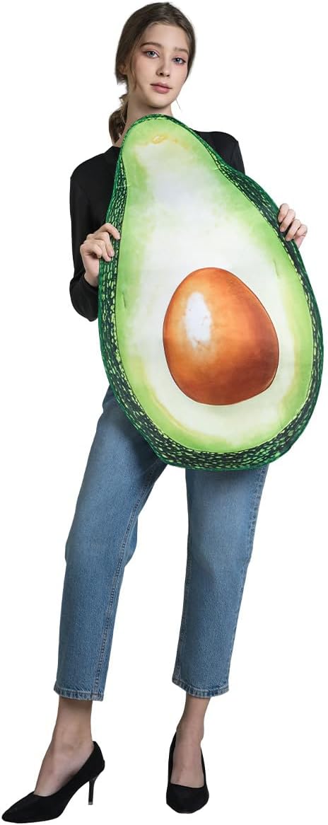 Adult Avocado Halloween Costume Funny Food Suit - Image 7