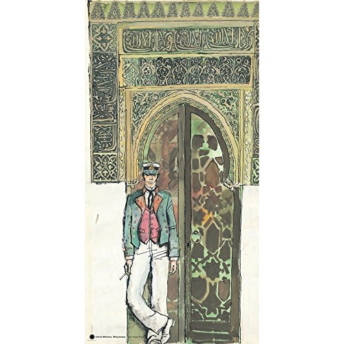livre CC Editions Poster affiche offset Corto Maltese, Mauresque (50x100cm)