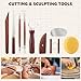 23PCS Clay Tools Sculpting, Ceramic & Pottery Modeling Tool, Ceramics Tools Set, Polymer Tools Kit, Air Dry Clay Tools for Carving, Molding, Pottery Wheel, Crafting Supplies, Pros, Beginners, Adults