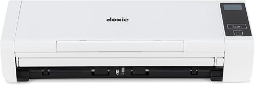 Doxie Pro DX400 - Escáner de documentos dúplex y escáner de recibos para el hogar y la oficina con un software increíble para Mac y PC