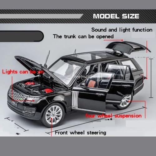 Image of Mashes Mercedes Brabus 700 Benz AMG G63 Model G-Wagon 1:32 Alloy Metal Pull Back Die-cast Car Metal Pullback Toy with Openable Doors & Light Music【Colors as Per Stock】 (Range Rover SUV)