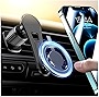 Turcee Compatible for MagSafe Car Mount for iPhone,[2022 New Upgrade] Car Vent 360° Rotation Magnetic Car Mount,Cell Phone Holder for MagSafe iPhone 12 13 14 Pro Max/ All Smart Phones(Black)