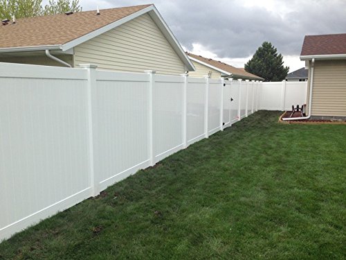 Veranda 4 in. x 4 in. x 6 ft. White Vinyl Square Fence Post