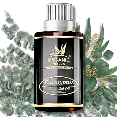 Pure, Cold-Pressed Natural Eucalyptus Oil From The Nilgiri Region...
