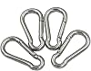 DGOL AISI 316 Stainless Steel Outdoor Spring Hook Snap Carabiner Clips Please Choose Size
