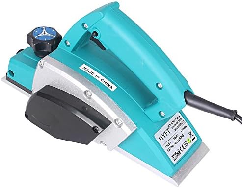 Mallofusa Electric Wood Planer Plane Power HandHeld Woodworking Tool, 3-1/4 Inch