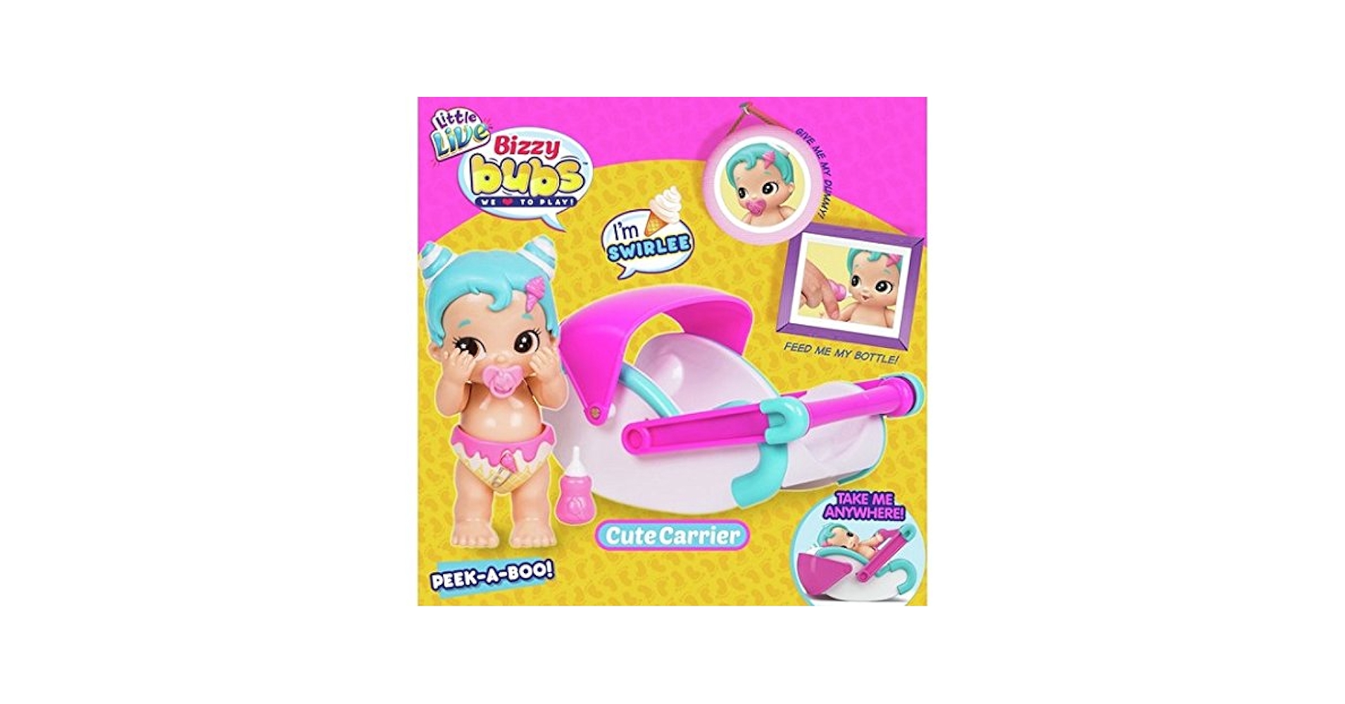 Little Live Bizzy Bubs S1 HP Peek-A-Boo Baby - SwirleY: Buy Online at Best  Price in UAE - Amazon.ae