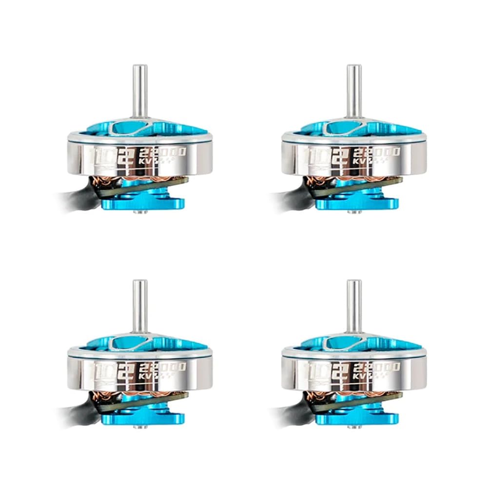 4 Stück 1102 bürstenloser Motor 22000 KV 1S Motor für Drohne 75 mm für RC FPV BWhoop Racing Drohne Cetus Pro