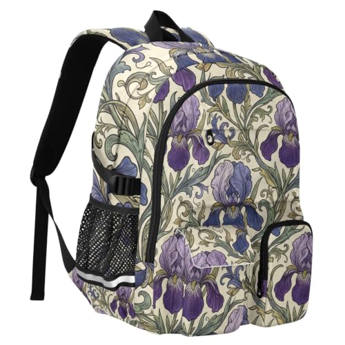 Mochilas de viaje con diseño de iris para escapadas de fin de semana 2