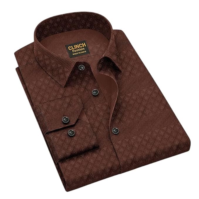 Image of Men Linen Cotton Full Sleeve Shirt for Man | Mens Casual Shirt |Shirts for Men Stylish | Men Shirts | Casual Business Party Festival Regular Fit