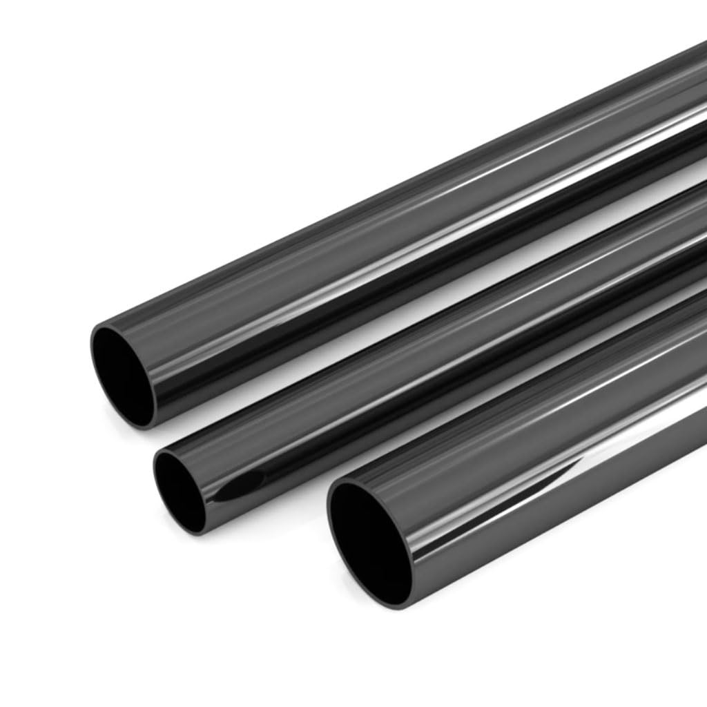 1 Pcs Black Plastic Hollow PVC Rigid Round Pipe, Used for Water Pipes, Cable Sleeves, Fish Tanks 20/25/32/40/50mm(32 * 2mm)