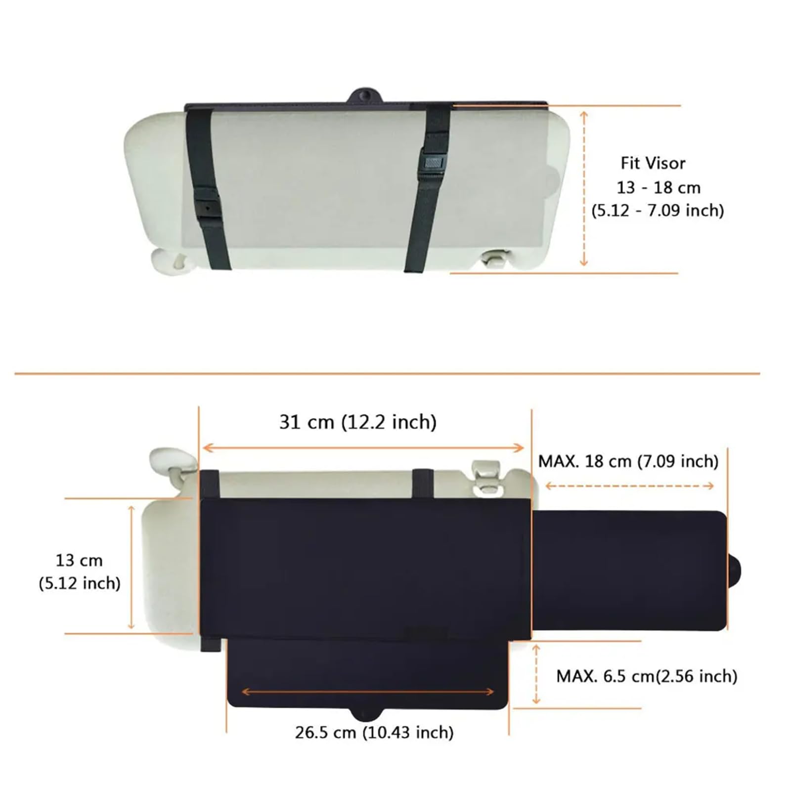 Organizer per alette parasole | Groupon Goods Organizer per alette parasole | Groupon Goods
