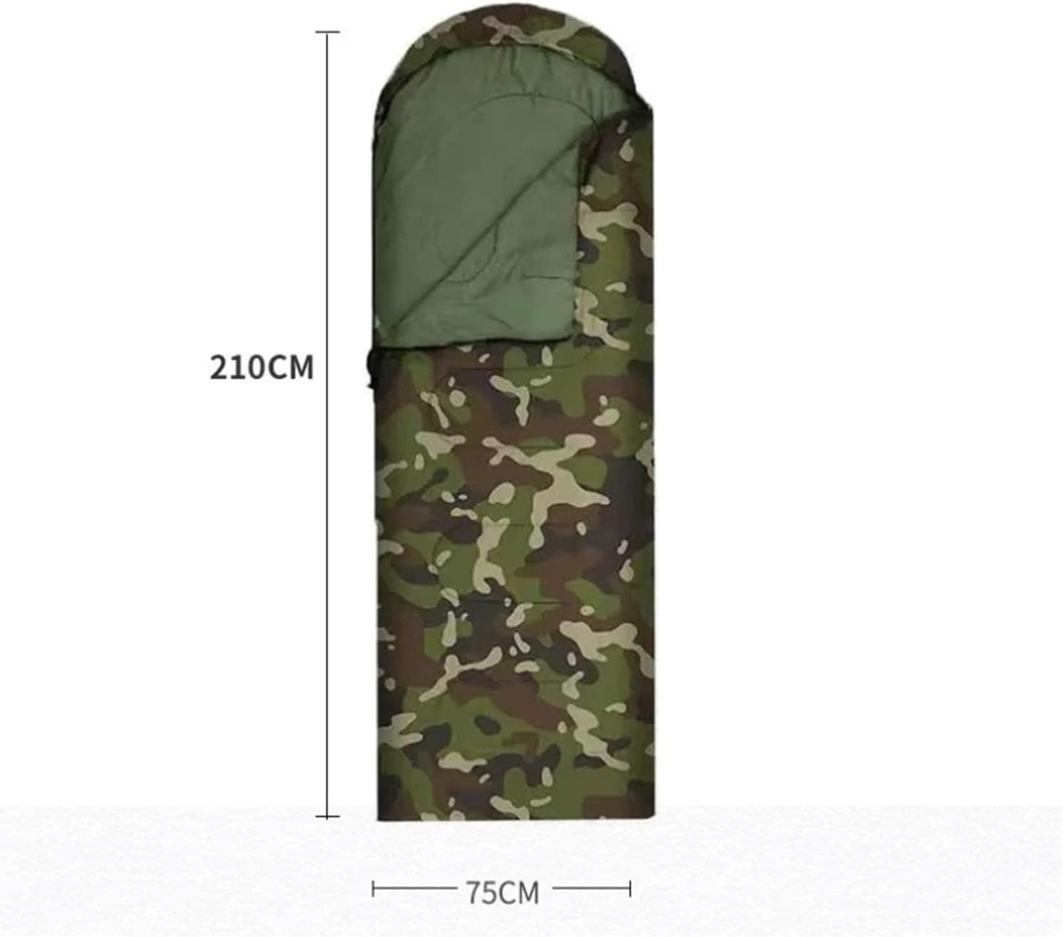 1PC Sleeping Bag Outdoor Winter Cold Protection Camping Emergency Travel Mountaineering