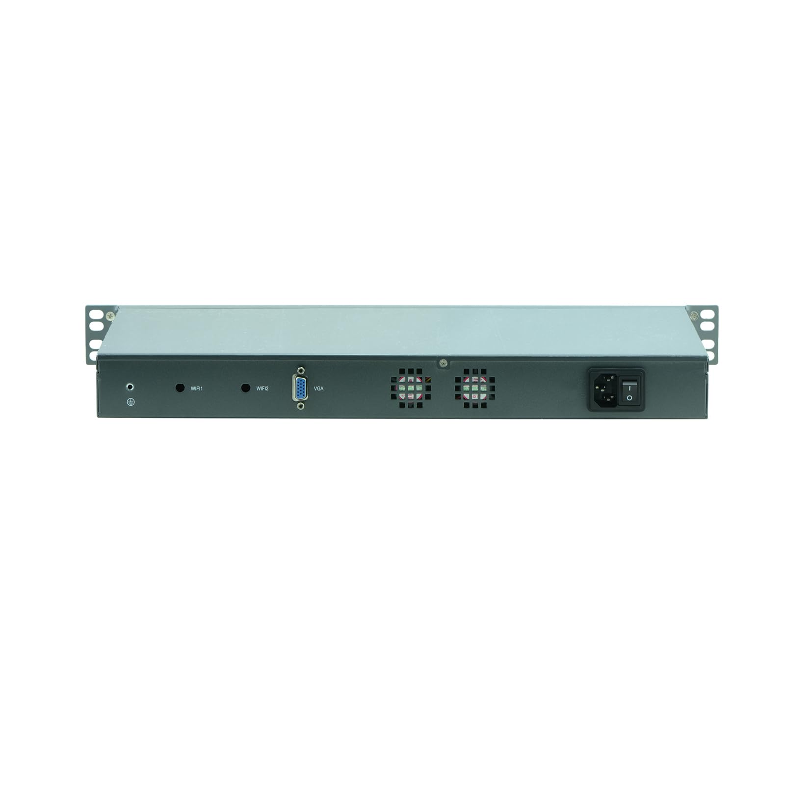1U Rackmount Firewall Hardware Celeron J4125, PFSense, Mikrotik, OPNsense, VPN, Network Security Appliance, Router PC, RZ08, 6 x 2.5GbE LAN, Console, 8G RAM, 64G SSD