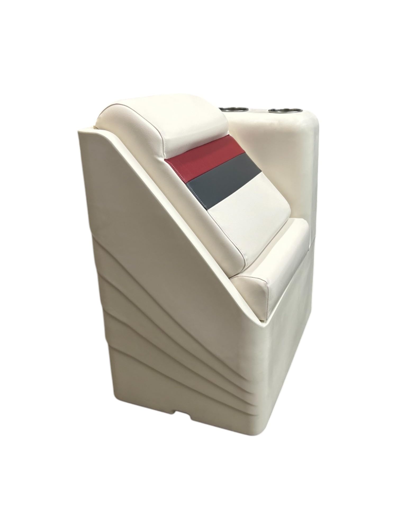Horizon Manufacturing Premium Series Right Radius Lean Back White/Red/Charcoal 3016AAEC