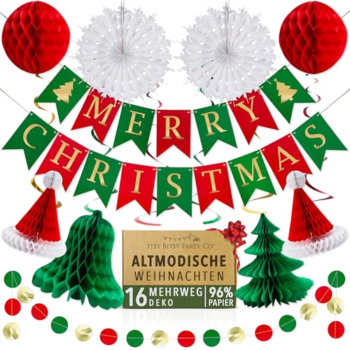 Premium Wiederverwendbare Weihnachtsdeko - Weihnachten Deko -...