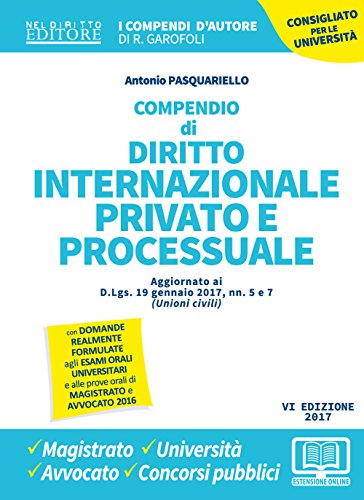 Compendio di diritto internazionale privato e processuale. Con Contenuto digitale per download e accesso on line Compendio di diritto internazionale privato e processuale. Con Contenuto digitale per download e accesso on line