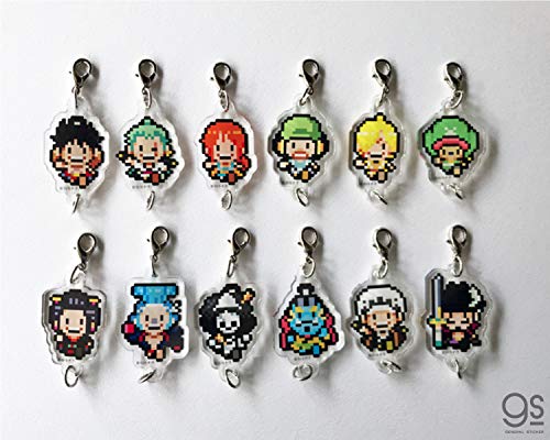 Amazon.co.jp: 【全12種】 ピクセルワンピース つながるアクリル