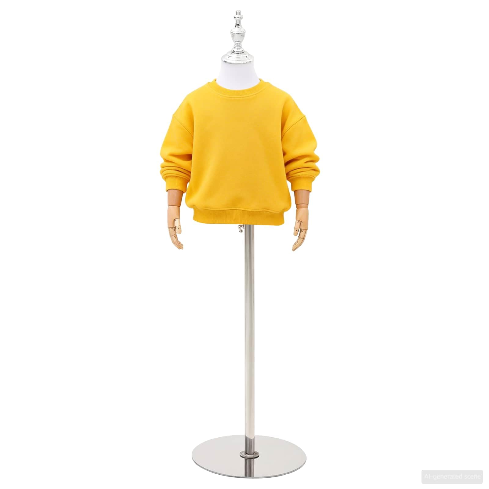 vidaXL Verstellbares 120-157 cm Mannequin mit Basis Unisex PP Weiß