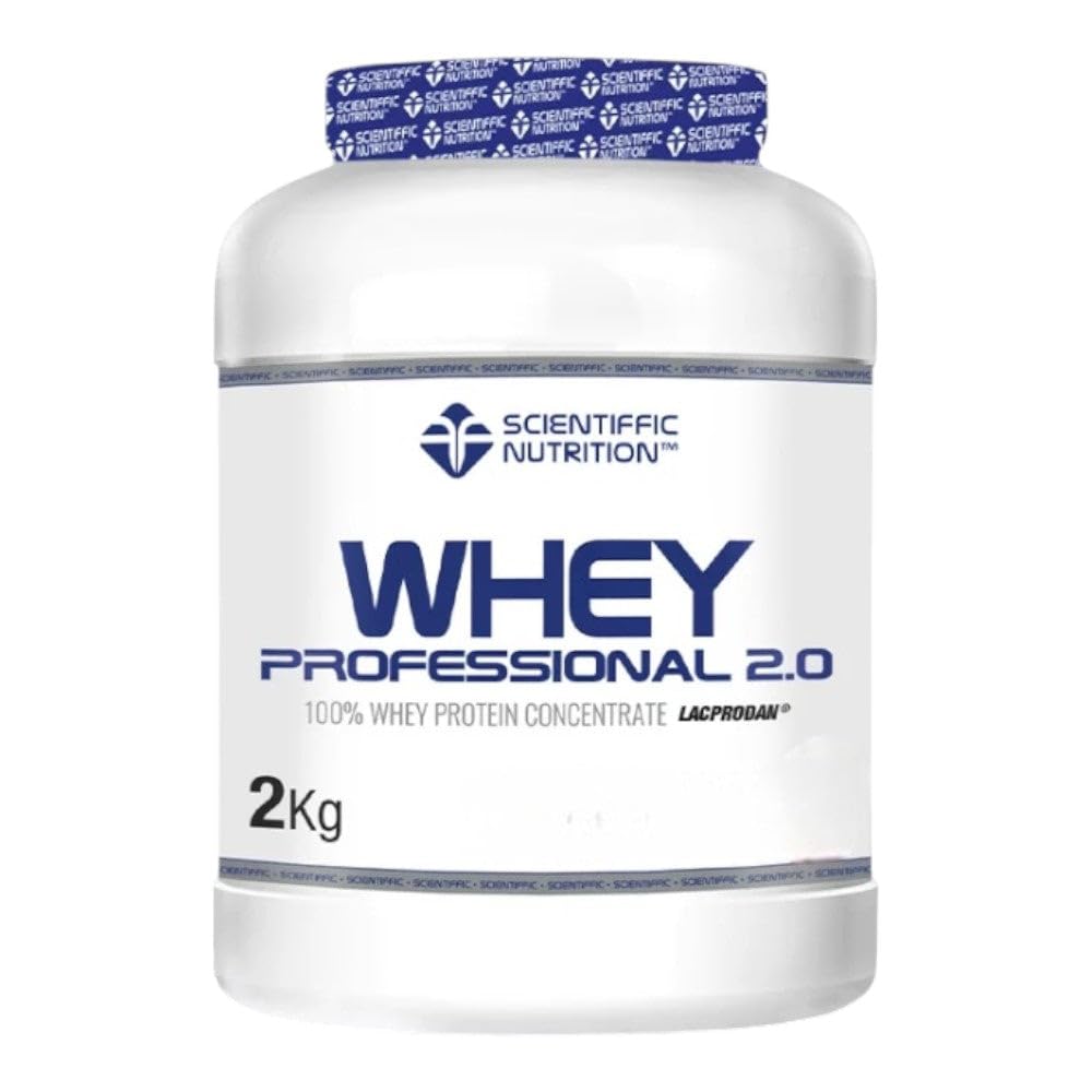 Scientiffic Nutrition Whey Professional 2.0 Proteína en Polvo 100% Pura 2kg Sabor Chocolate