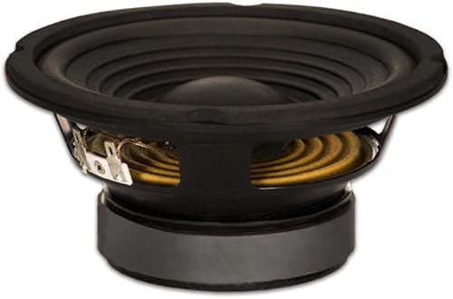 Goldwood Sound GW-2068 - Altavoz de repuesto para woofer de 6.5 pulgadas, 180 vatios, 8 ohmios, color negro