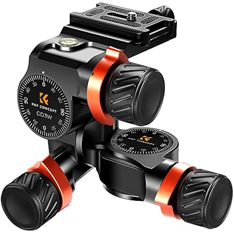 Tête de Trépied K&F Concept GD-3W Cover
