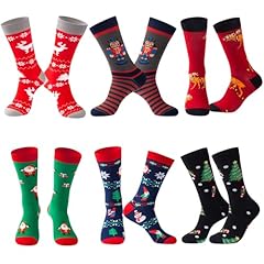 D-christmas Socks-6 Pairs