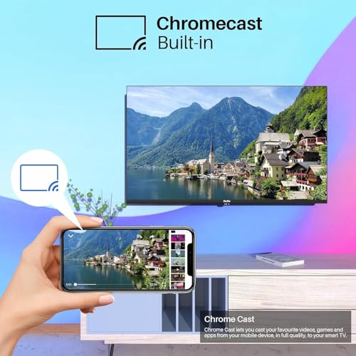 TuTu Smart TV 32 Zoll (80cm) LED HD Fernseher Android TV mit WLAN, Triple Tuner (DVB-T/T2, DVB-C, DVB-S/S2), Bluetooth, HDMI, USB – Bild 5