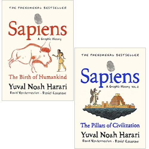 Imagen de Colección de libros Sapiens A Graphic History 2 de Yuval Noah Harari