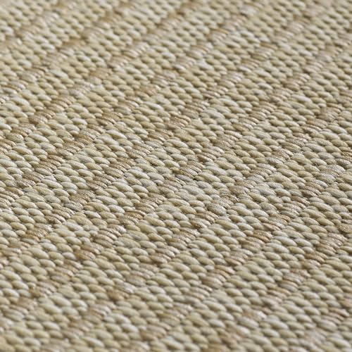 Tapis Extérieur 160x230 Beige Plat Lavable - SIMPEX