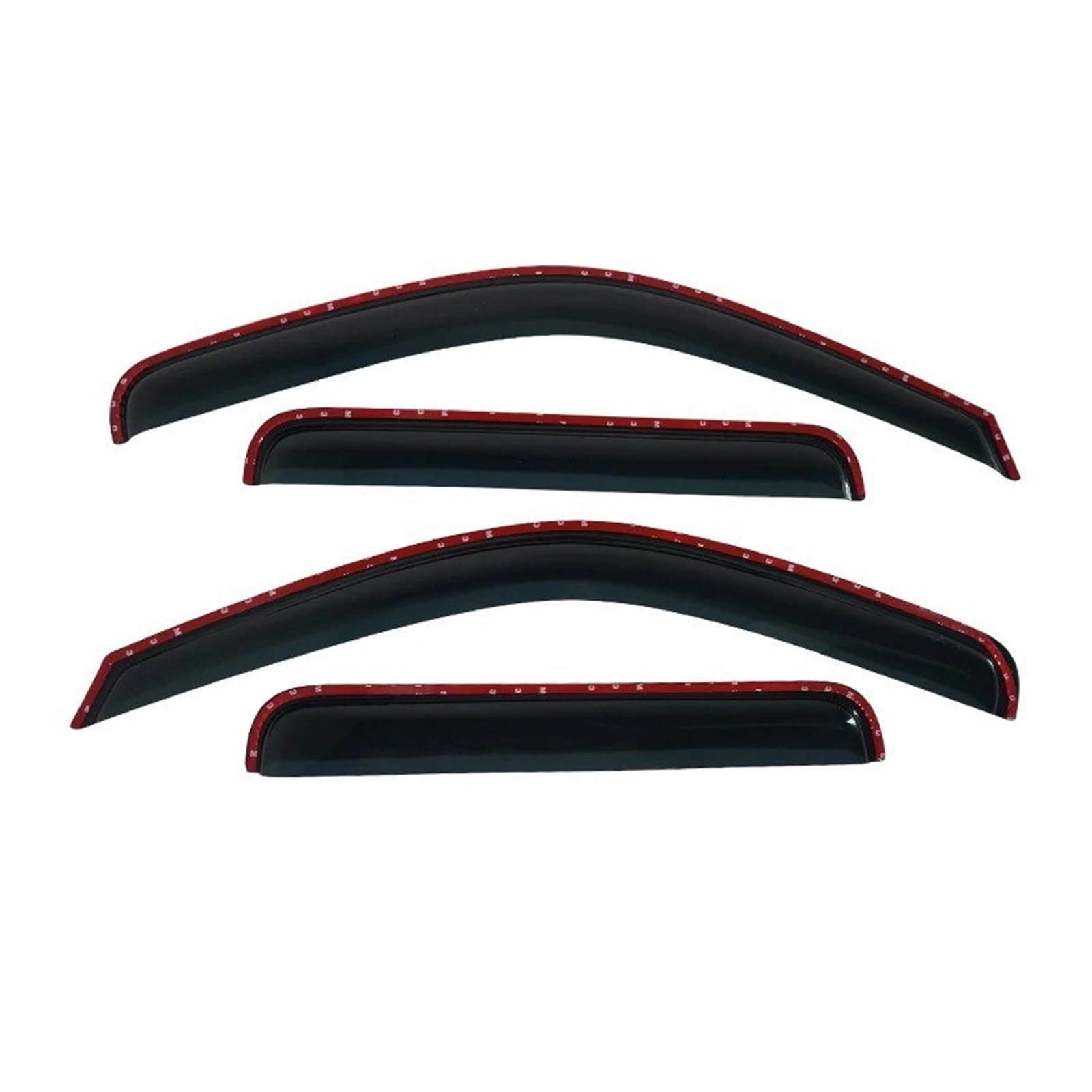Viseras Laterales Ventanas para Mazda B2200 B2500 2002-2007 Visera De Ventana Lateral Coche Protector Lluvia Y Sol Toldos Refugio Weathershield