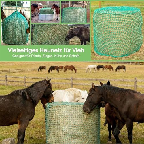 Filet d'alimentation en maille fine pour chevaux en stabulation - 6