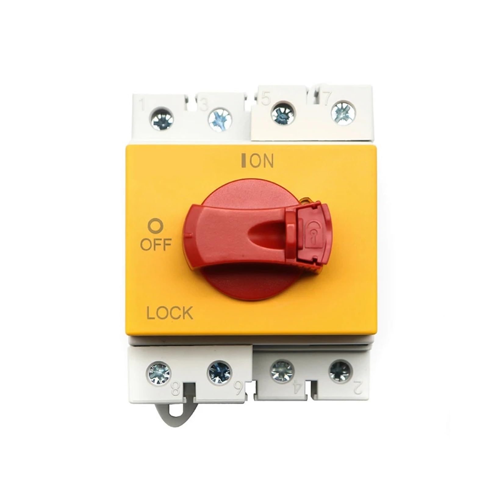 Interruptor de desconexión 4P carril Din 1000V 32A para paneles solares PV 7