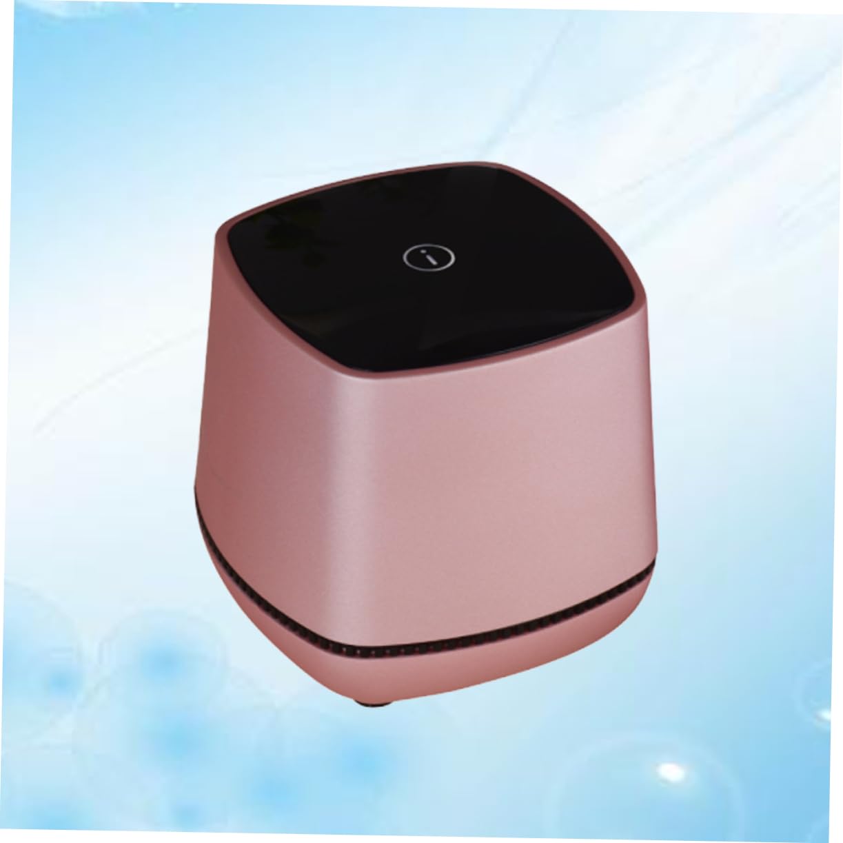 SEWACC Portable USB Powered Desktop Speaker Wired Mini Bass Sound Music Player for Compact Rose Design for Laptops and Cell Phones