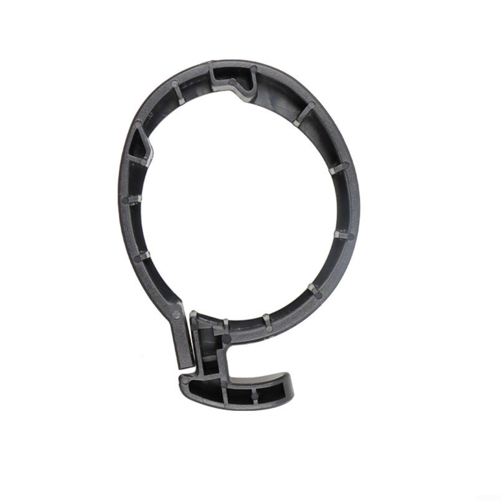 KiraKira Patinete para Ring Lock, Metal y Plástico Interior Exterior para Hebilla Redonda y para Scooters Eléctricos Profesionales, Negro para Pieza de Repuesto