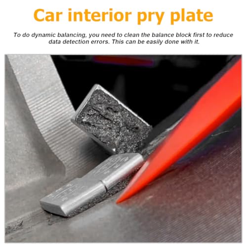 image for Mandark 4PCS Plastic Car Chisel Scraper Set, Non-Marring Vehicle Wheel