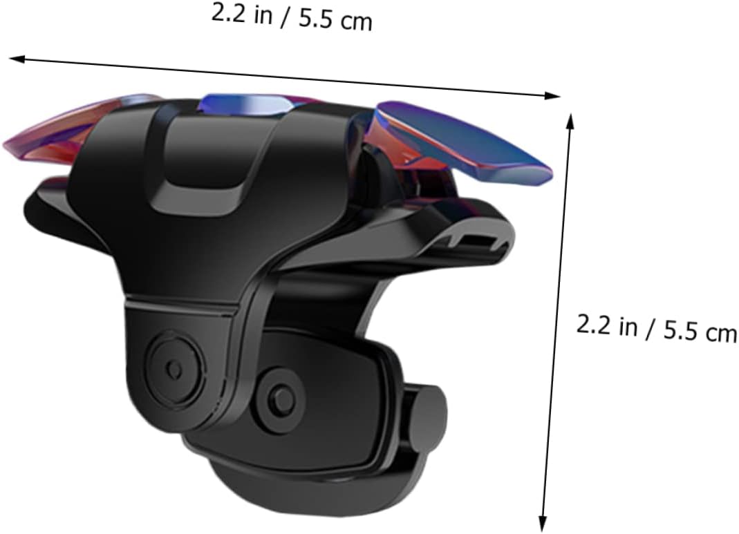 1pair Mobile Game Controller Trigger Game Handle for Smartphones Easy Installation Enhanced Gaming Experience Compatible Devices Practical Gaming Accessory
