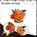 Fancyes Halloween Lantern Ornament Craft Cute Scene Layout Hanging Decorations Decor for Outdoor House Party, Pumpkin 33cmx30cm