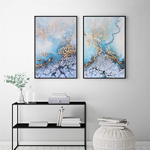 Impression Giclée abstraite haut de gamme salon moderne - 4