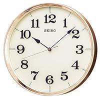 SEIKO セイコー 電波時計 Amazon.co.jp: セイコー クロック 掛け時計 電波 アナログ 銅色