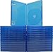 (25) Blue Playstation 4 Game Cases - 1 Disc Capacity - 14mm - #VGBR14PS4BL