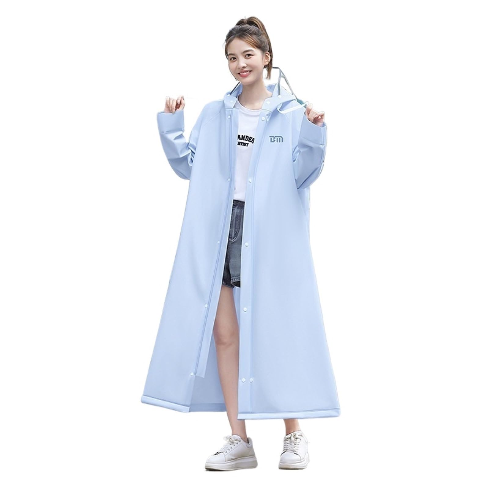 Capa de Lluvia Reutilizable Chubasquero Largo Traje De Lluvia For Vehículo Eléctrico Impermeable Cuerpo Entero Ropa de Agua para Exteriores