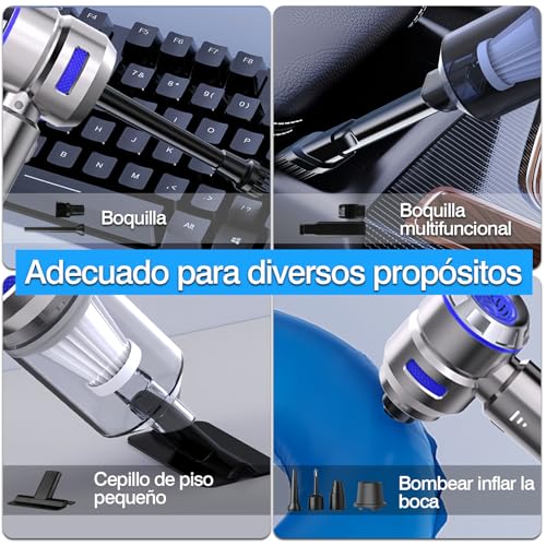 La Mejor Selección de Mini Aspiradora - los más vendidos. 2 Mini Aspiradora marca YUDSKU (2)