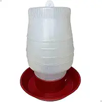 Bebedouro Automático Para Aves 2 Litros Galinhas Pintinhos Codornas Frangos Bebedor Pendurável Ave